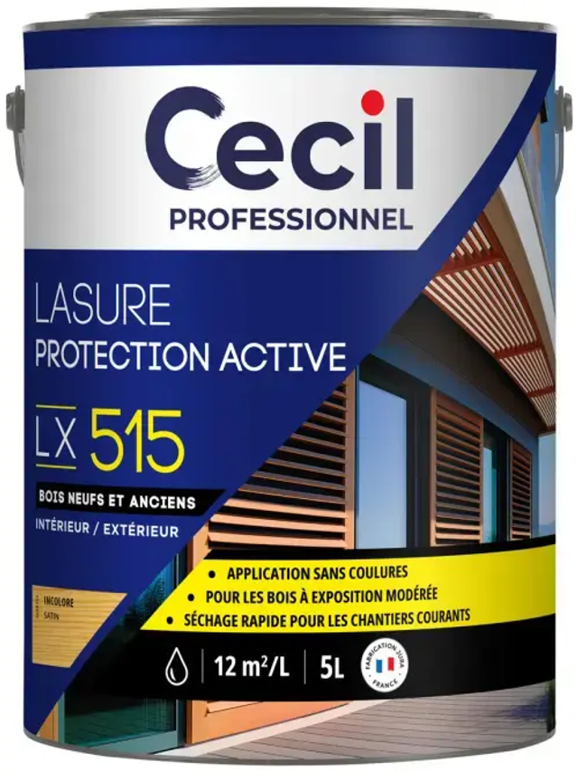 CECIL PRO LX515 Lasure incolore 5 L