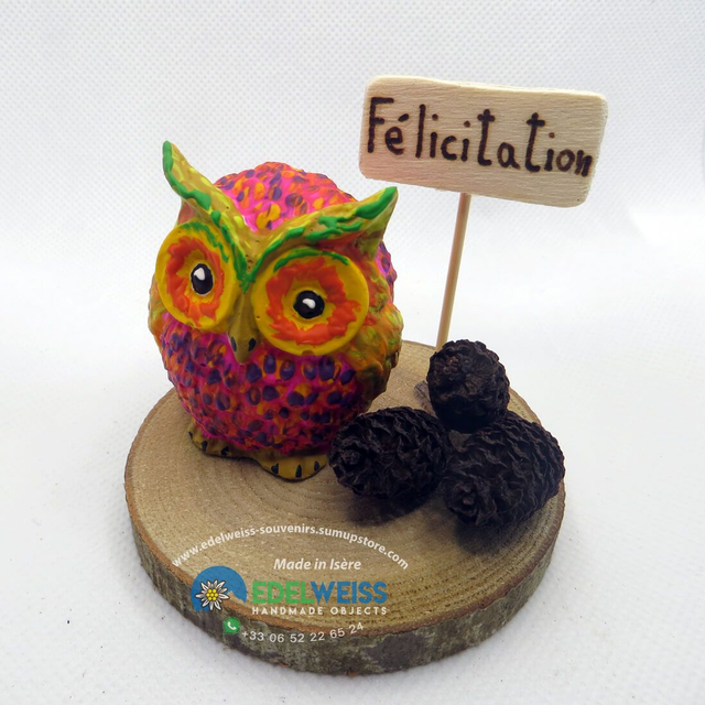 Hibou porte-bonheur  -  rms