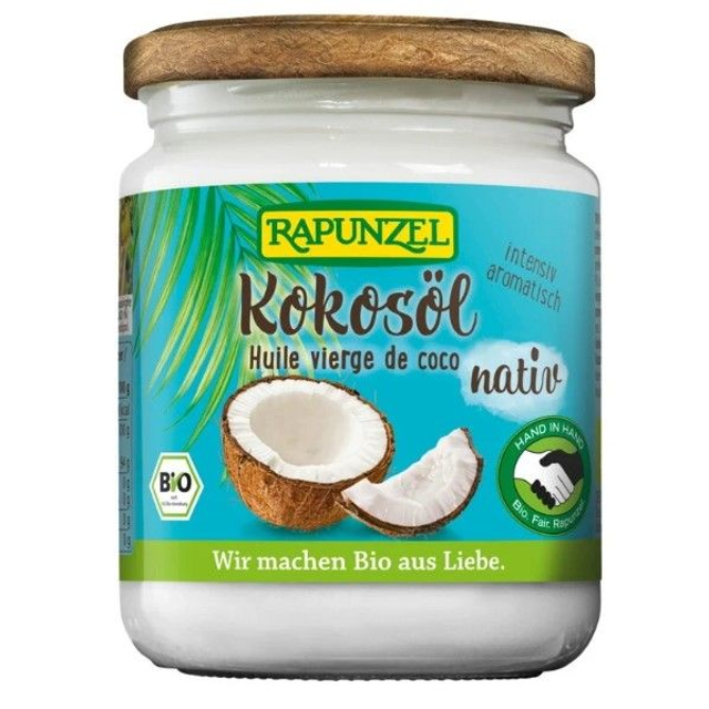 Rapunzel Kokosöl nativ HIH, 216ml Glas