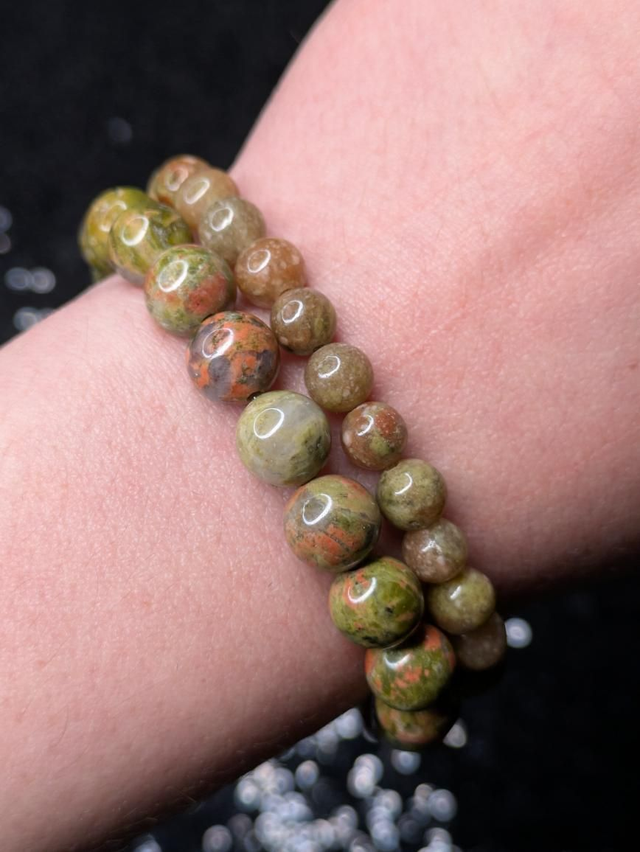 Bracelet unakite 