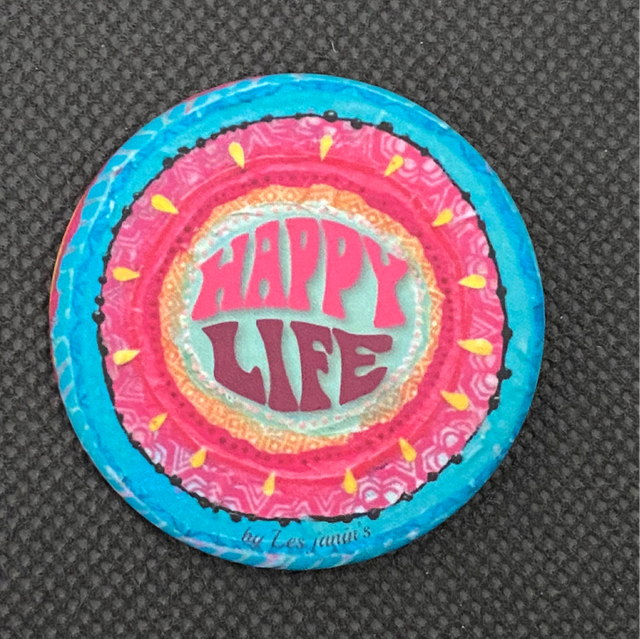 Badge Happy Life
