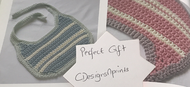 Baby Bibs - Crochet Pattern - CRD24