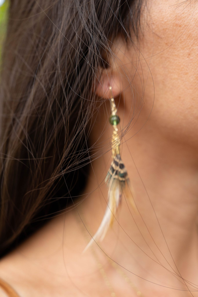 Boucles d'oreilles COLIBRI