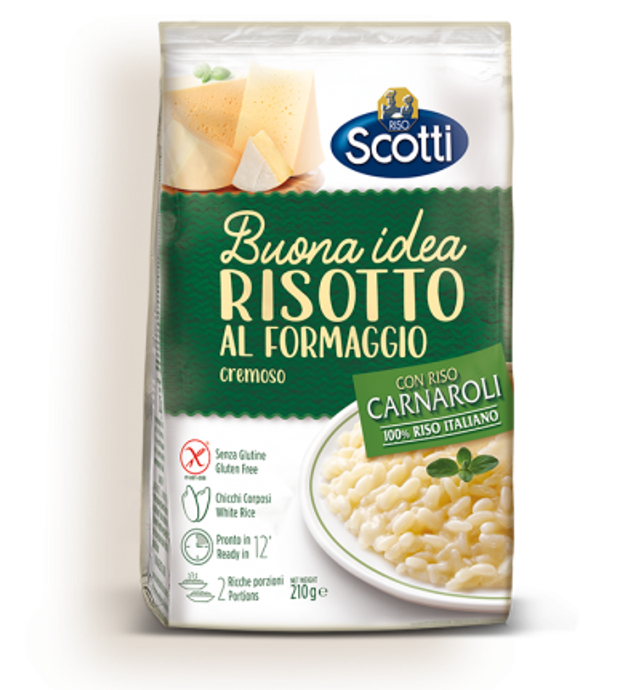 Riso Scotti - Risotto al Formaggio Cremoso 210g