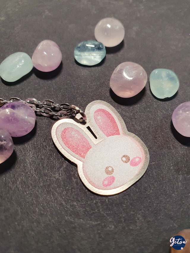 Collier petit lapin
