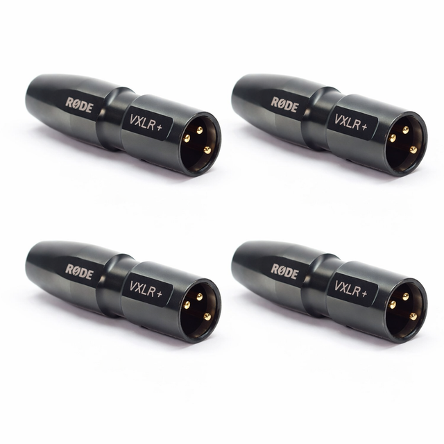 RØDE VXLR+, 4 st 3.5mm TRS to XLR Adaptor with phantom