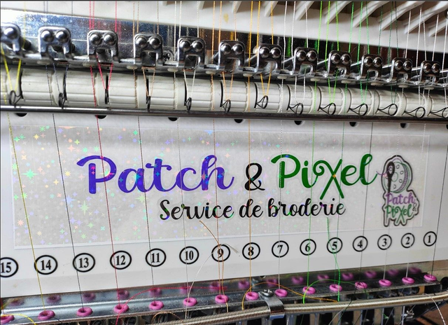 Numérisation de fichiers pour broderie numérique