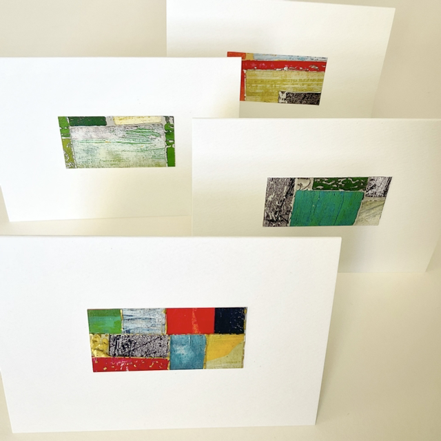 Brooch Prints Cards Set Of Four