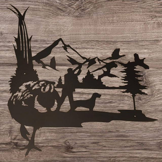 Scène de chasse faisant 