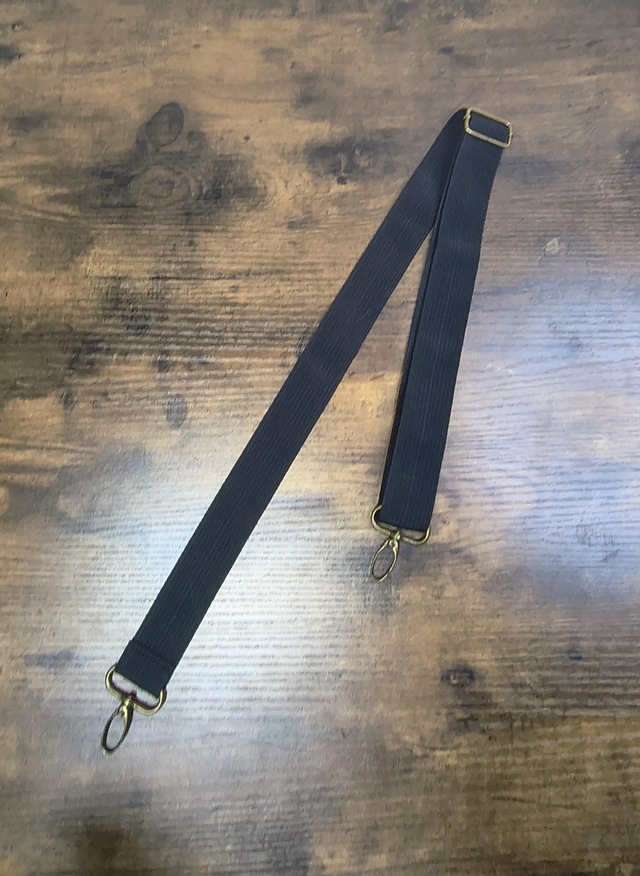 Sangle bandoulière noire