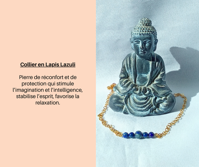 17- Collier en Lapis Lazuli