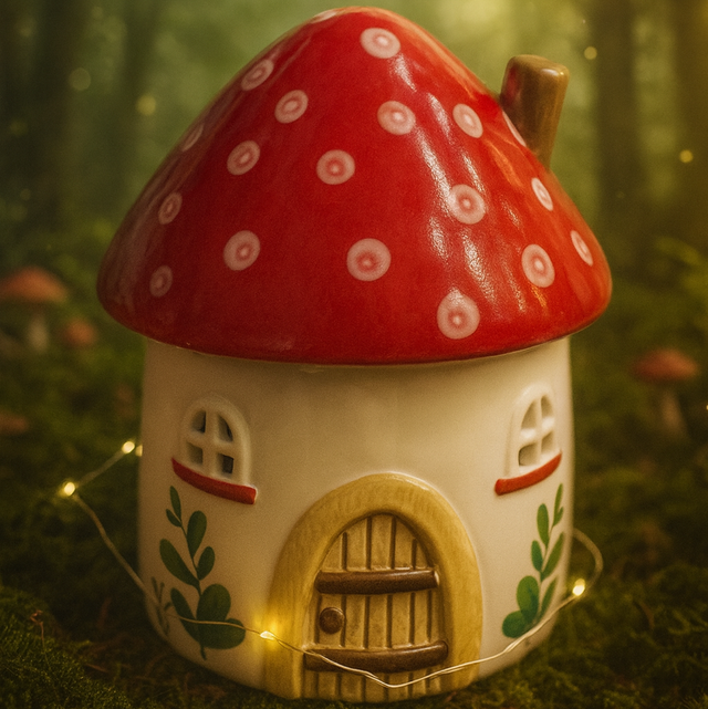 Toadstool wax melt burner