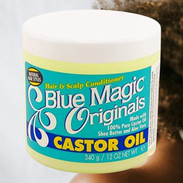 Blue Magic Castor Oil Hair &amp; Scalp Conditioner – 340g | Moisturising &amp; Smoothing | Best Seller