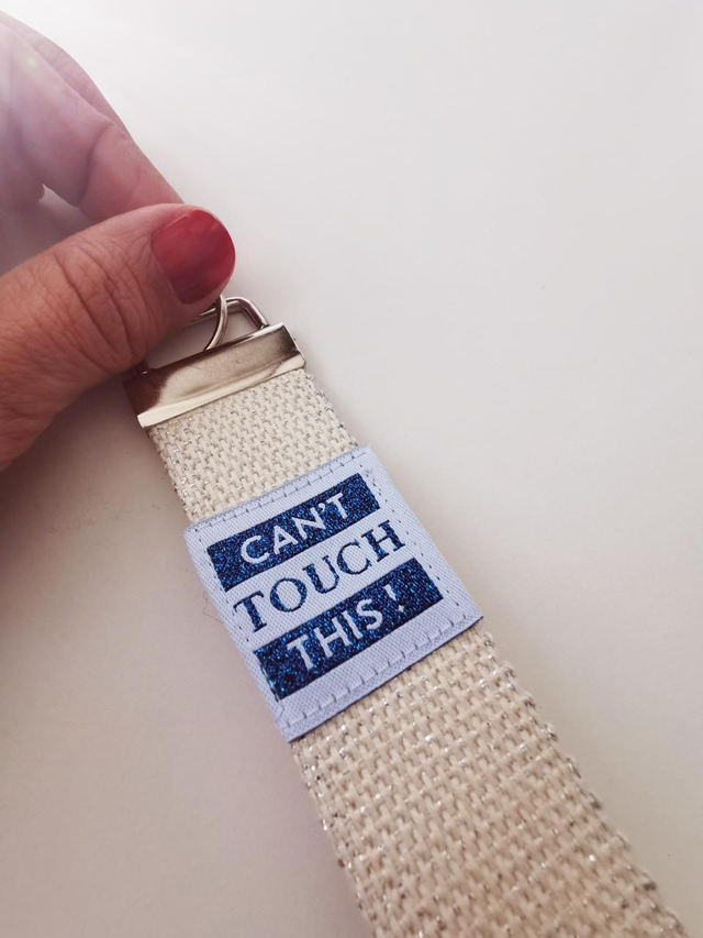 Porte-clefs CHARLIE can&#039;t touch this