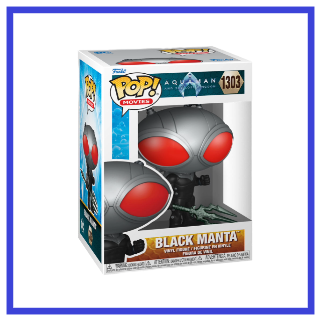 POP figure DC Comics Aquaman and the Lost Kingdom Black Manta #1303