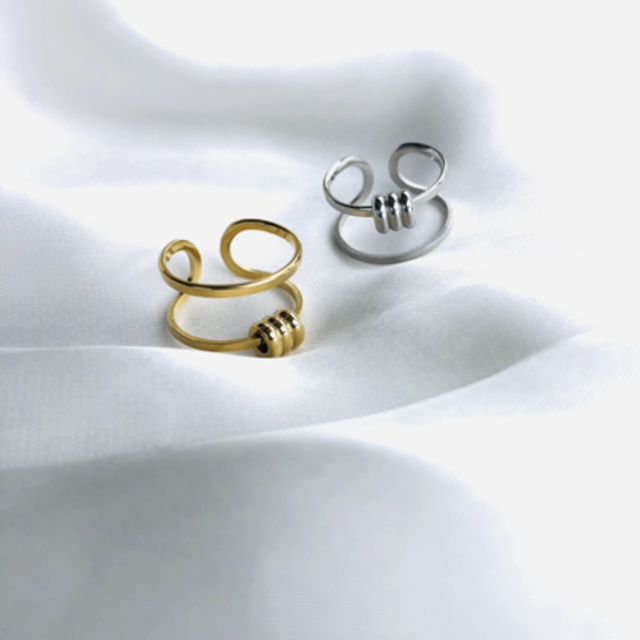 Strong* bague double 