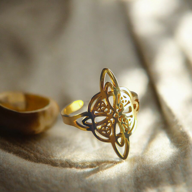 Bague PONA – nœud de sorcière
