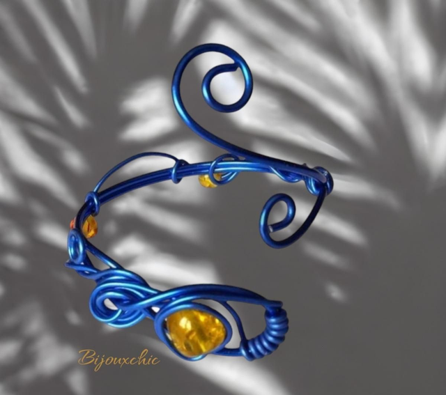 Bracelet Filigrane Azur