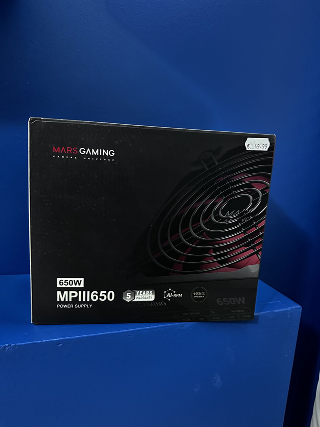 Alimentation 650W Mars Gaming