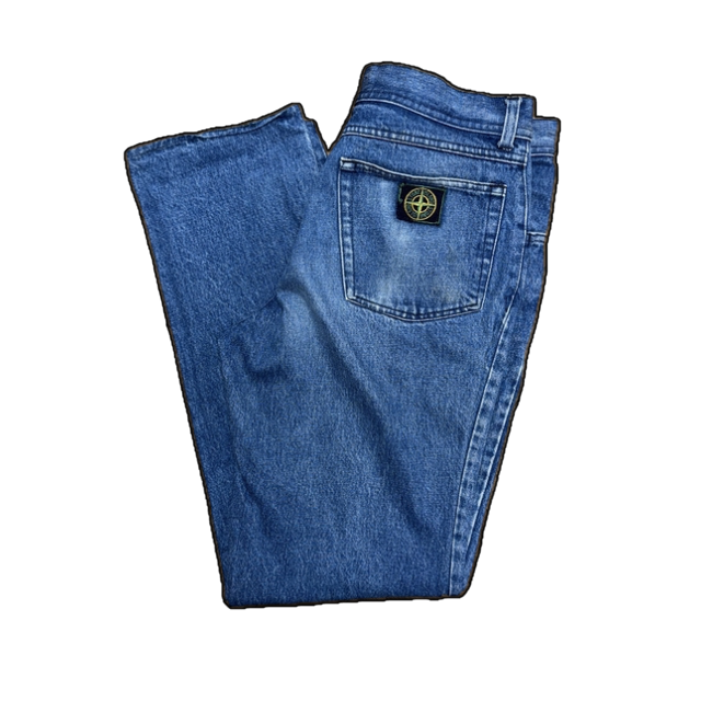 Stone Island 90's Straight Leg Jeans - W32/L30.5