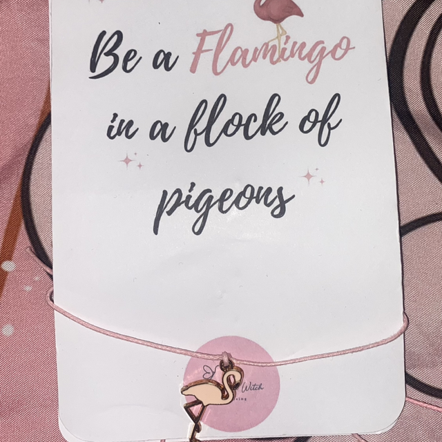 Flamingo Wish Bracelet