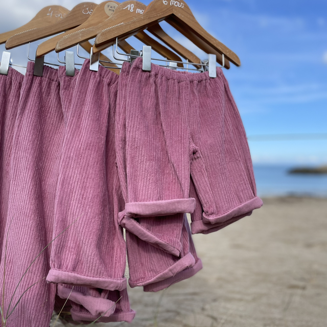 Pantalon velours grosse côte 