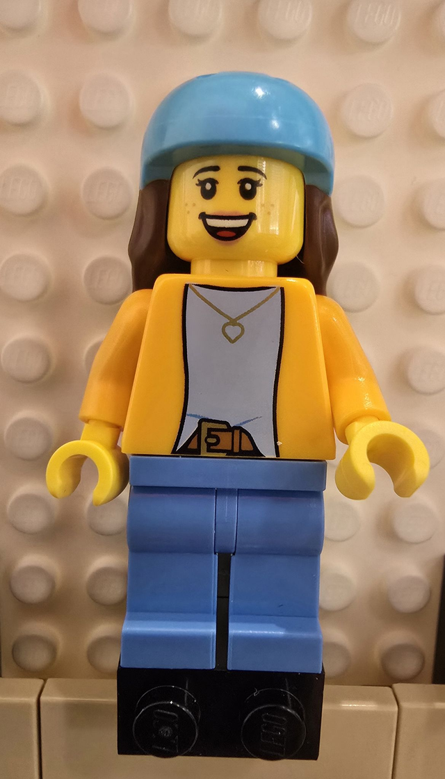 LEGO cty1594 Rollerfahrerin Minifigur