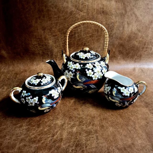 Chinese theeset - Type Famille Noir