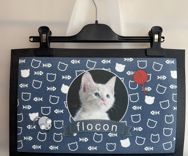 Tapis de gamelle personnalisé