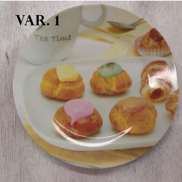 Piatto da dessert in porcellana Easy Life