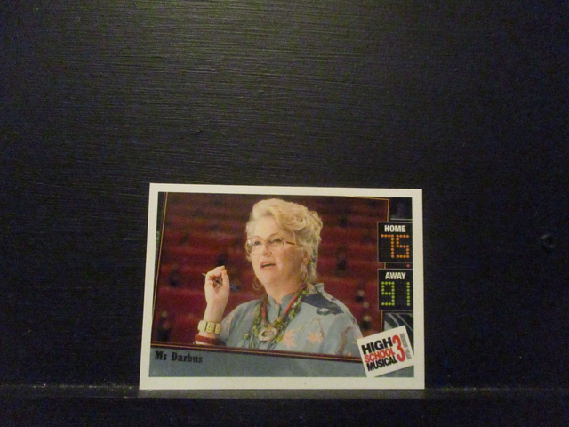 Ms Darbus - Character Card High School Musical 3 Senior Year Original Trading Card