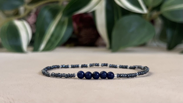 Bracelet | Lapis-Lazuli - Éléments 2