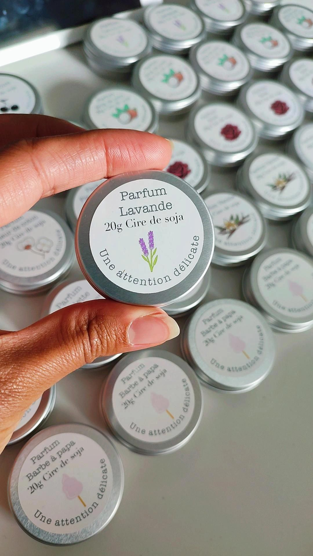 Bougie parfumée lavande 20g