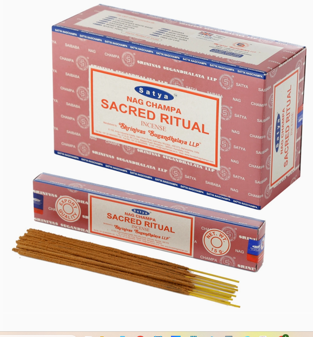 Encens bâton Satya Rituel sacré