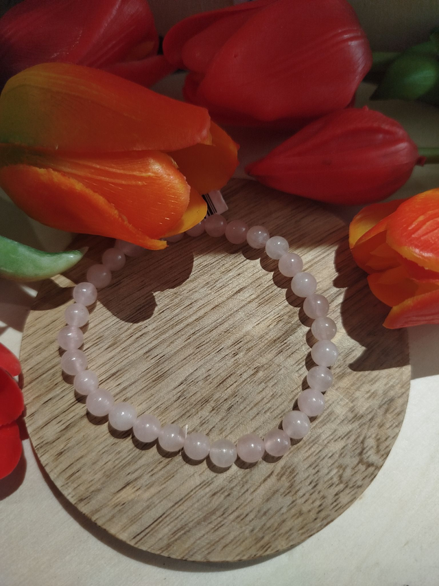 Bracelet Quartz rose 