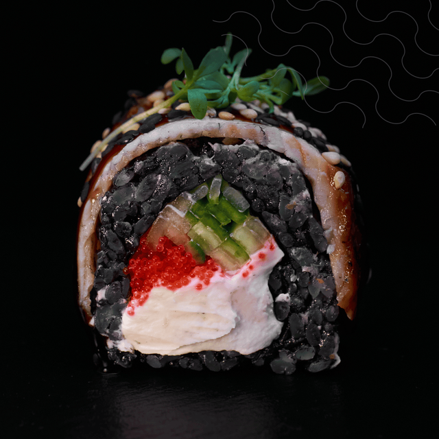 #24 Dragon Anguila Y Arroz Negro