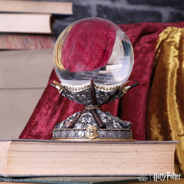 Harry Potter Wand Crystal Ball &amp; Holder 16cm