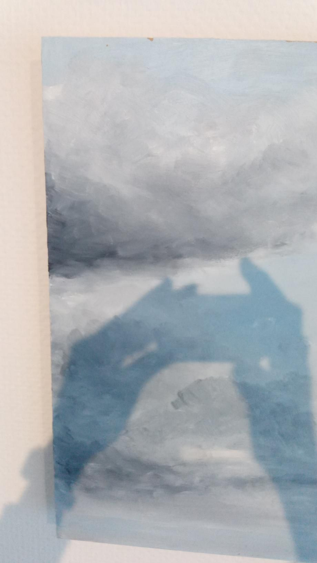 Nuage Walther Adriaensen grand format sans cadre