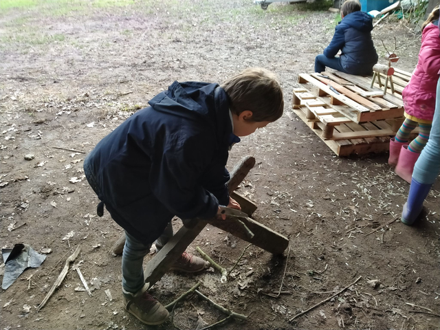 Atelier Sculpture sur bois Parent-enfant