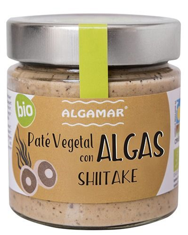 PATÉ VEGETAL CON ALGAS Y SHIITAKE – BIO – ECOLÓGICO