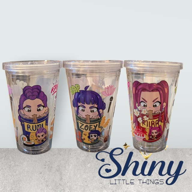 16oz K Pop Tumbler &amp; Straw