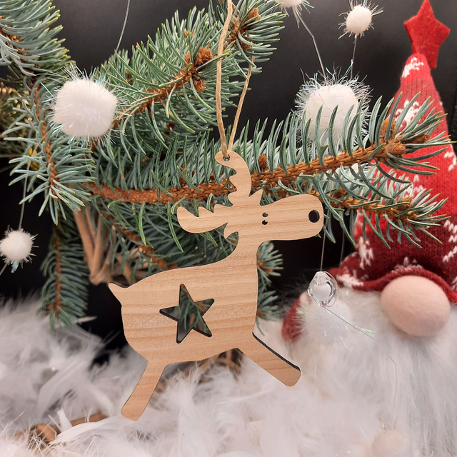 Boule de Noël en Frêne massif - Modèle 26