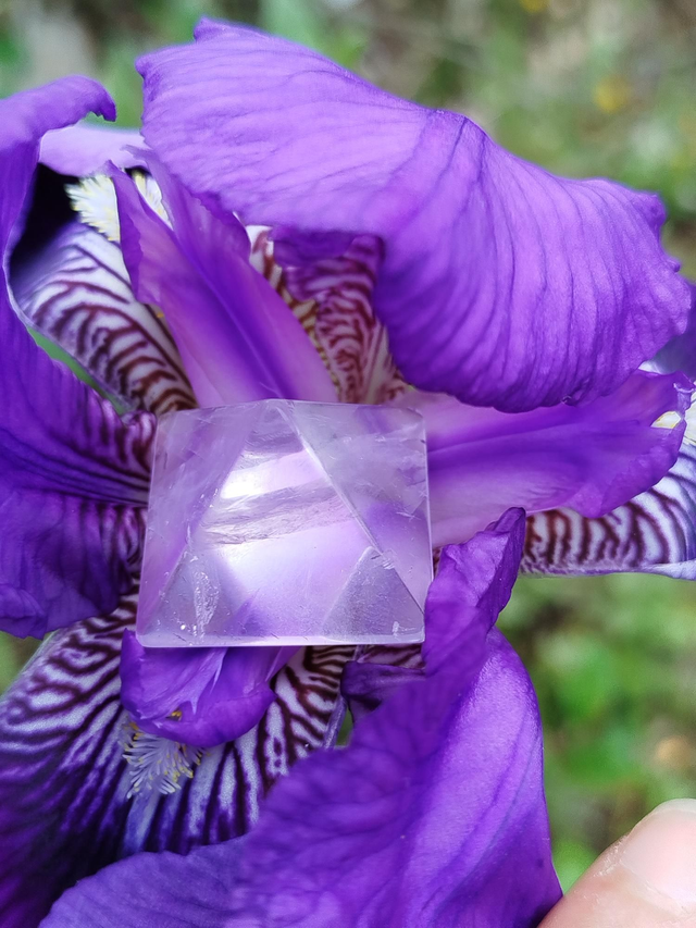 Pyramide Cristal de roche 