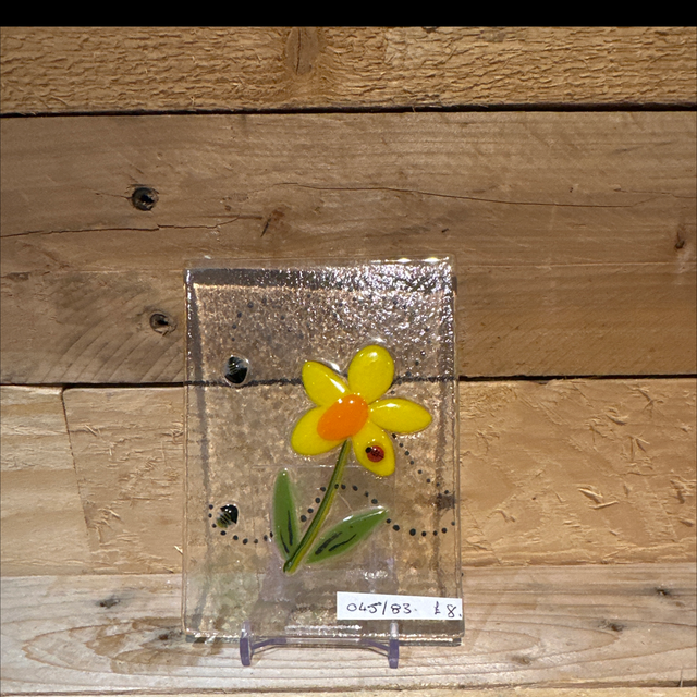 Fused Glass Flower 