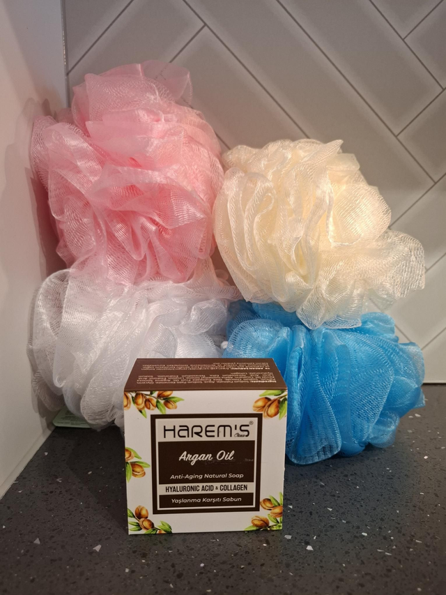 Argan Oil Soap &amp; Scrunch