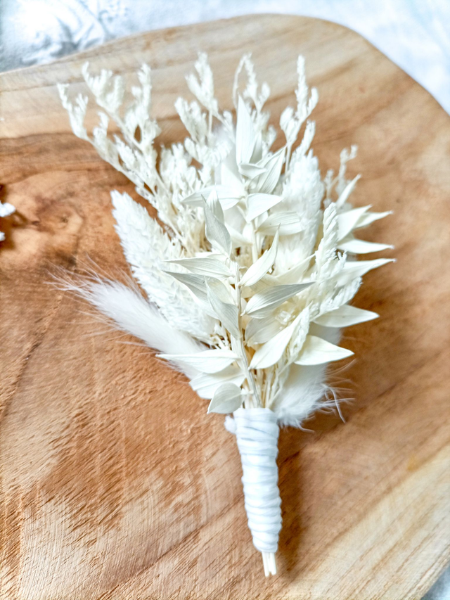 Boutonnière Porcelaine