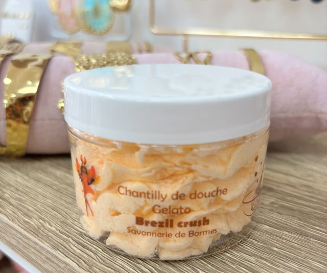 Chantilly de douche brezil crush