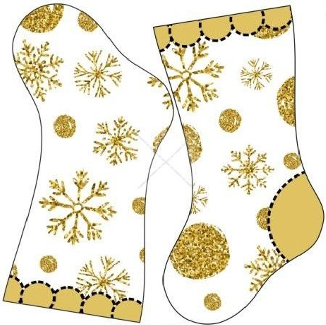 Chaussette de Nöel  3 en Microfibres