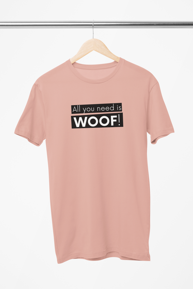 Camiseta WOOF wall paper