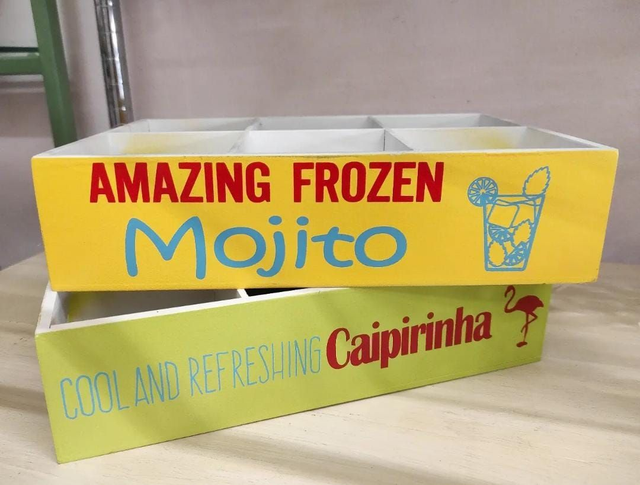 Vassoio in Legno per Cocktail 